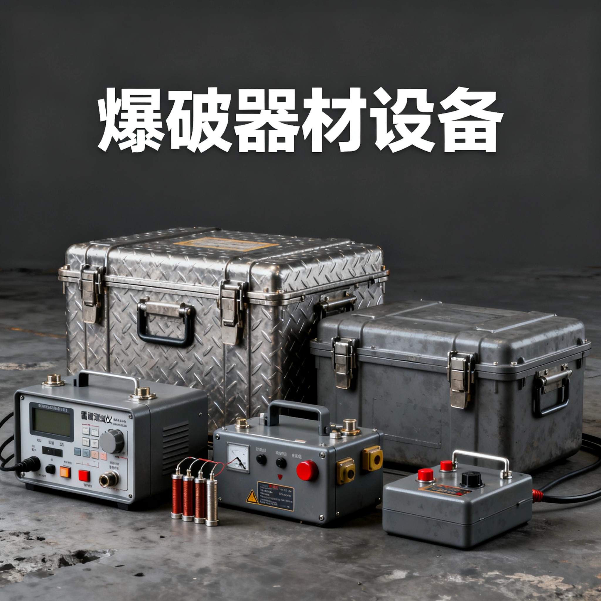 景县爆破工程师的“兵器库”:常用器材一册通